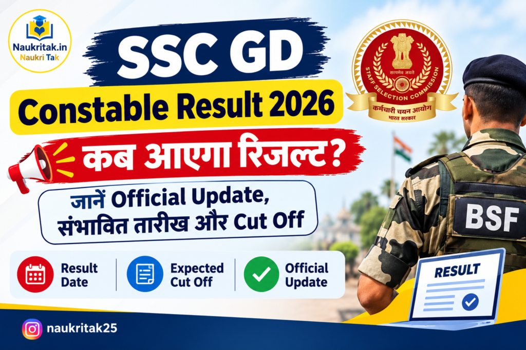 SSC GD Constable Result 2026