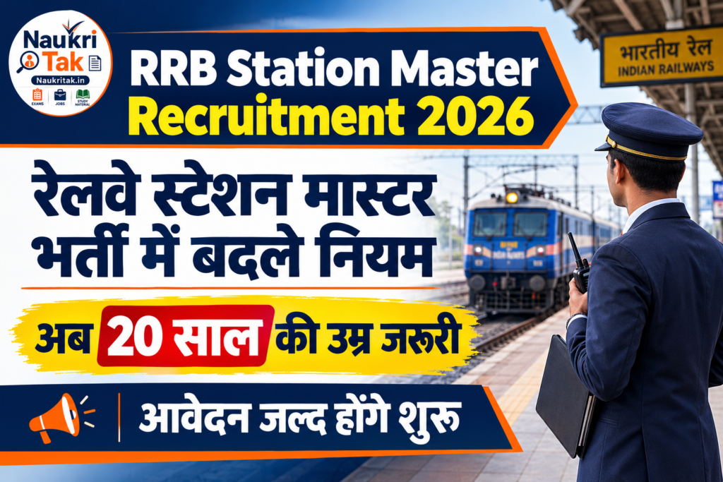 RRB Station Master Recruitment 2026