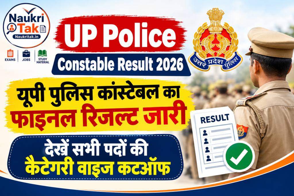 UP Police Constable Result 2026